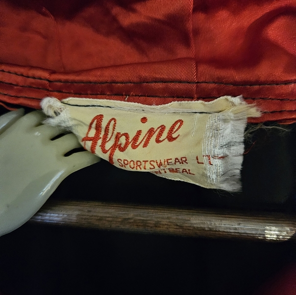 Vintage Alpine Sportswear Quarter-Zip Anorak Rain Jacket - Picture 6 of 10